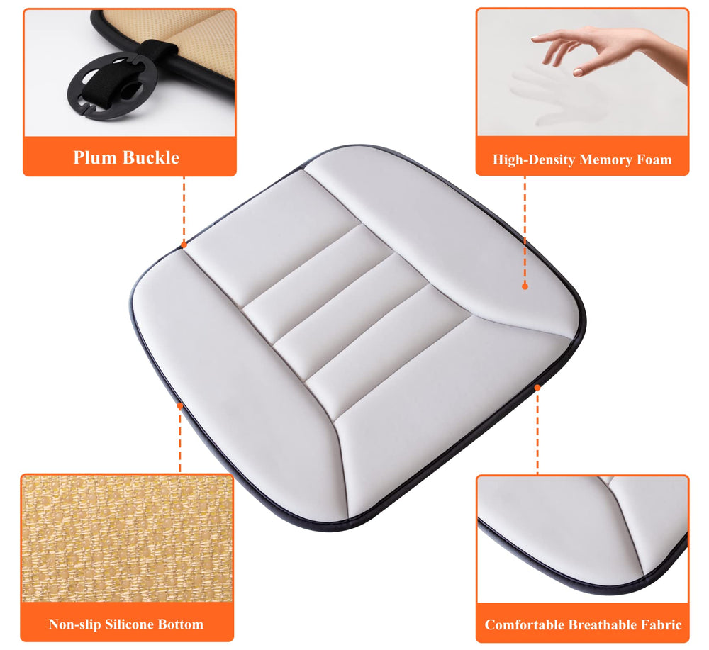 kingphenix cushion installed in car seat improving driving comfort