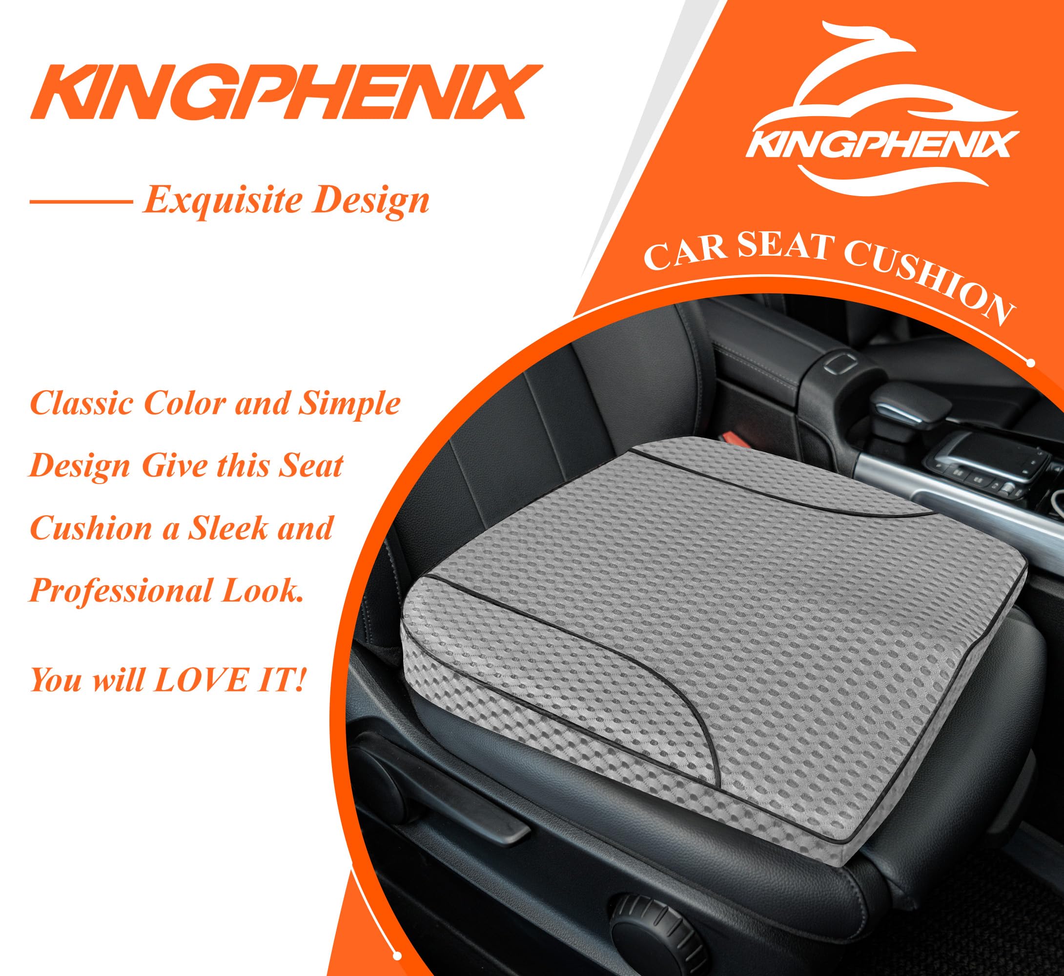 kingphenix commuter using cushion for reduced driving fatigue benefit