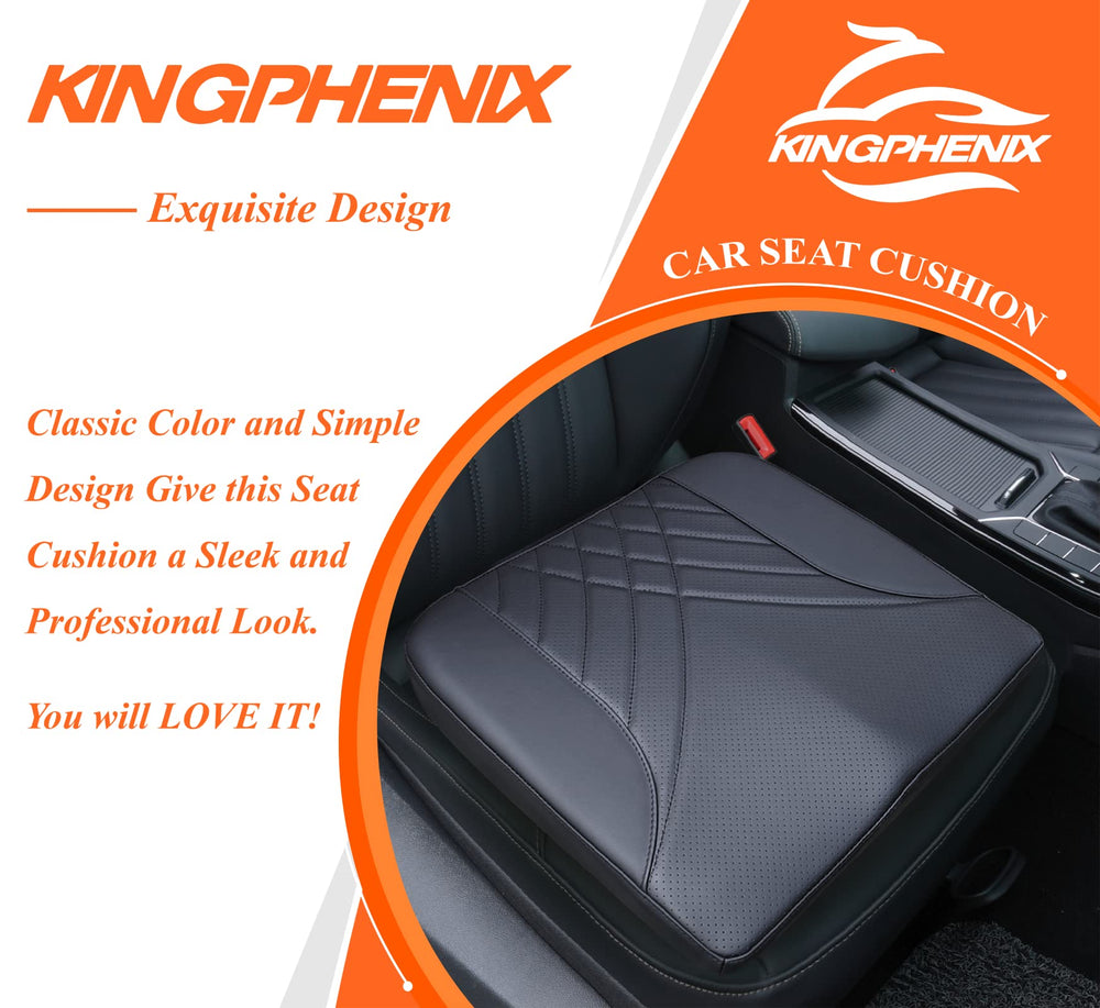 kingphenix lifestyle image of driver using cushion for longer, more comfortable commutes