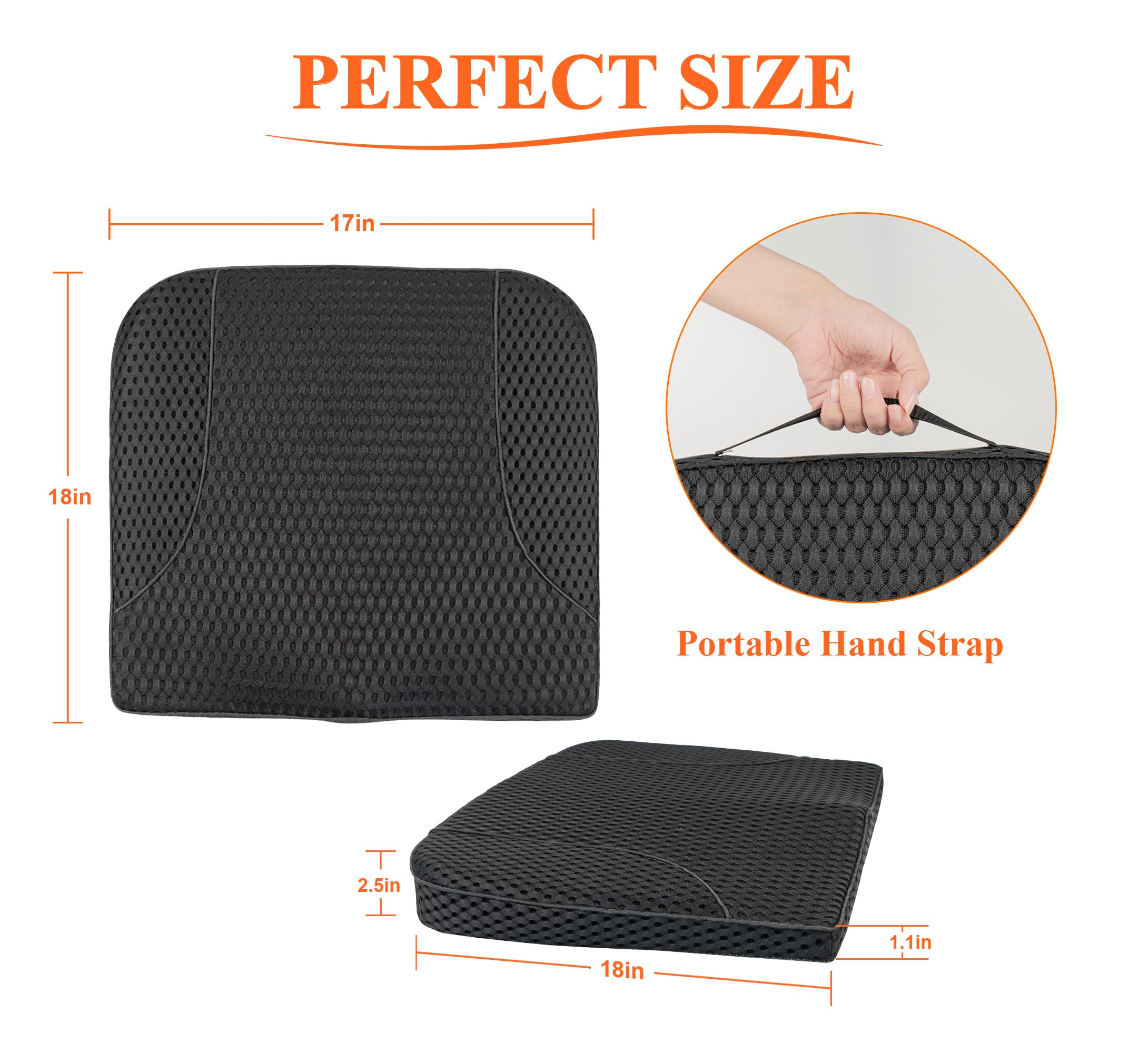 kingphenix size comparison with hand showing portable, easy-to-carry design
