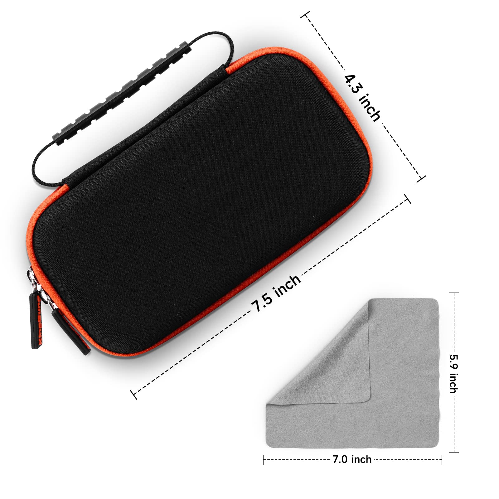 kingsung rubber-coated magnet detail protects meter finish