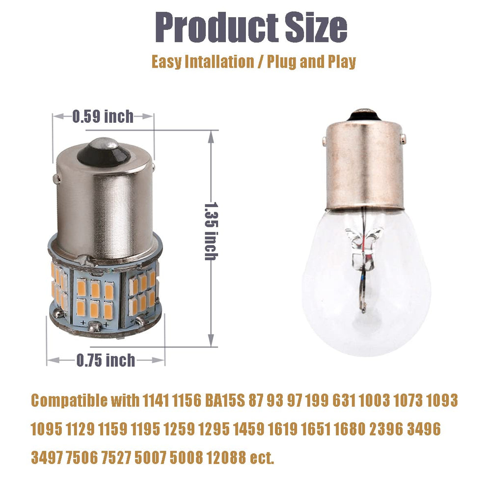 KISLED bulbs installed in an RV ceiling providing clear interior lighting