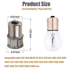 KISLED bulbs installed in an RV ceiling providing clear interior lighting