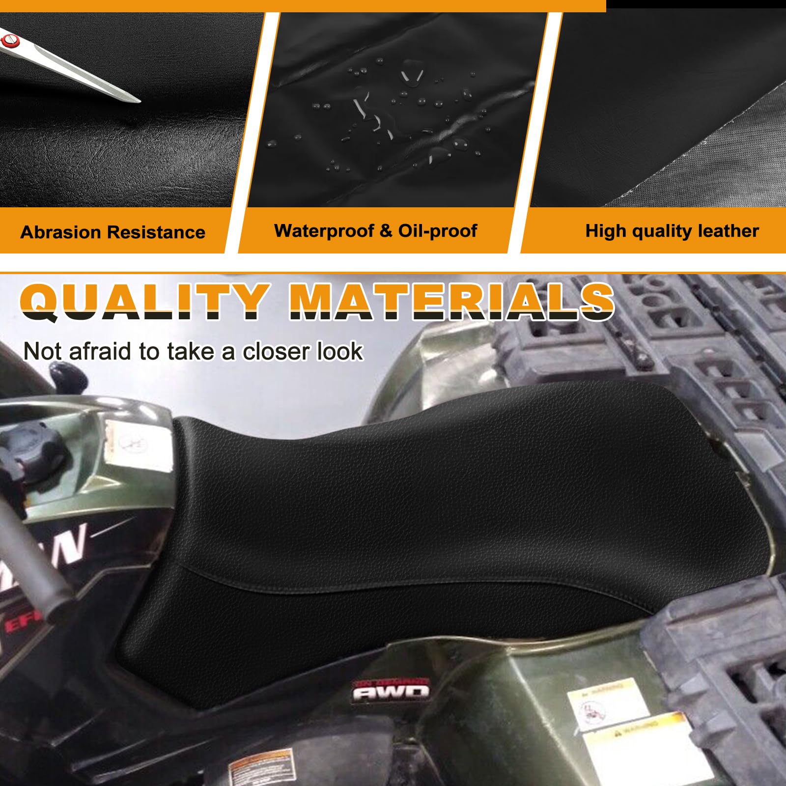 Kistrba installed on Polaris Sportsman demonstrating improved appearance benefit