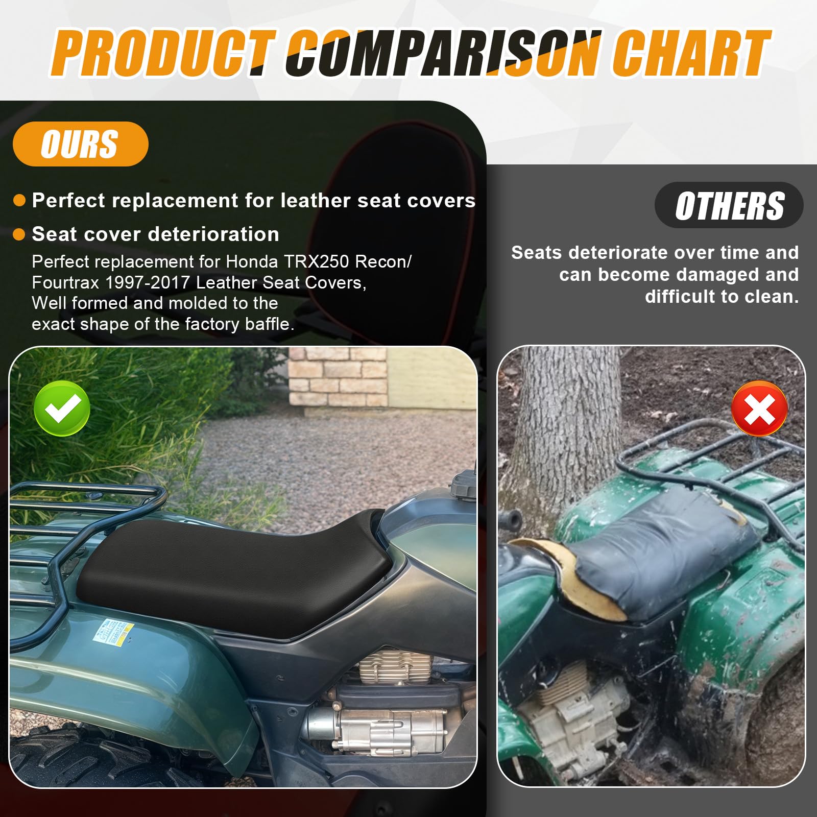 Kistrba lifestyle image of ATV ride showcasing upgraded seat comfort and protection
