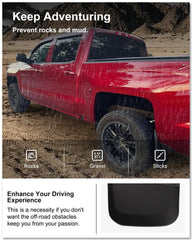 Kiwi Master rear wheelwell installed flap minimizing mud spray and chips