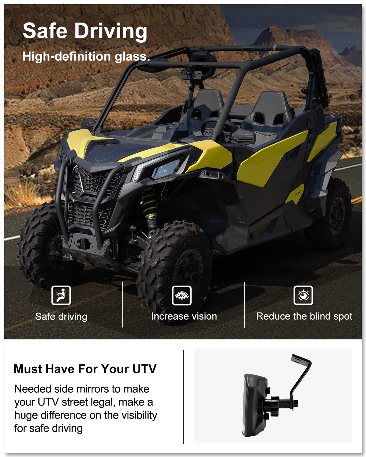 Kiwi Master mounted on a Maverick Sport showing perfect fit and stability