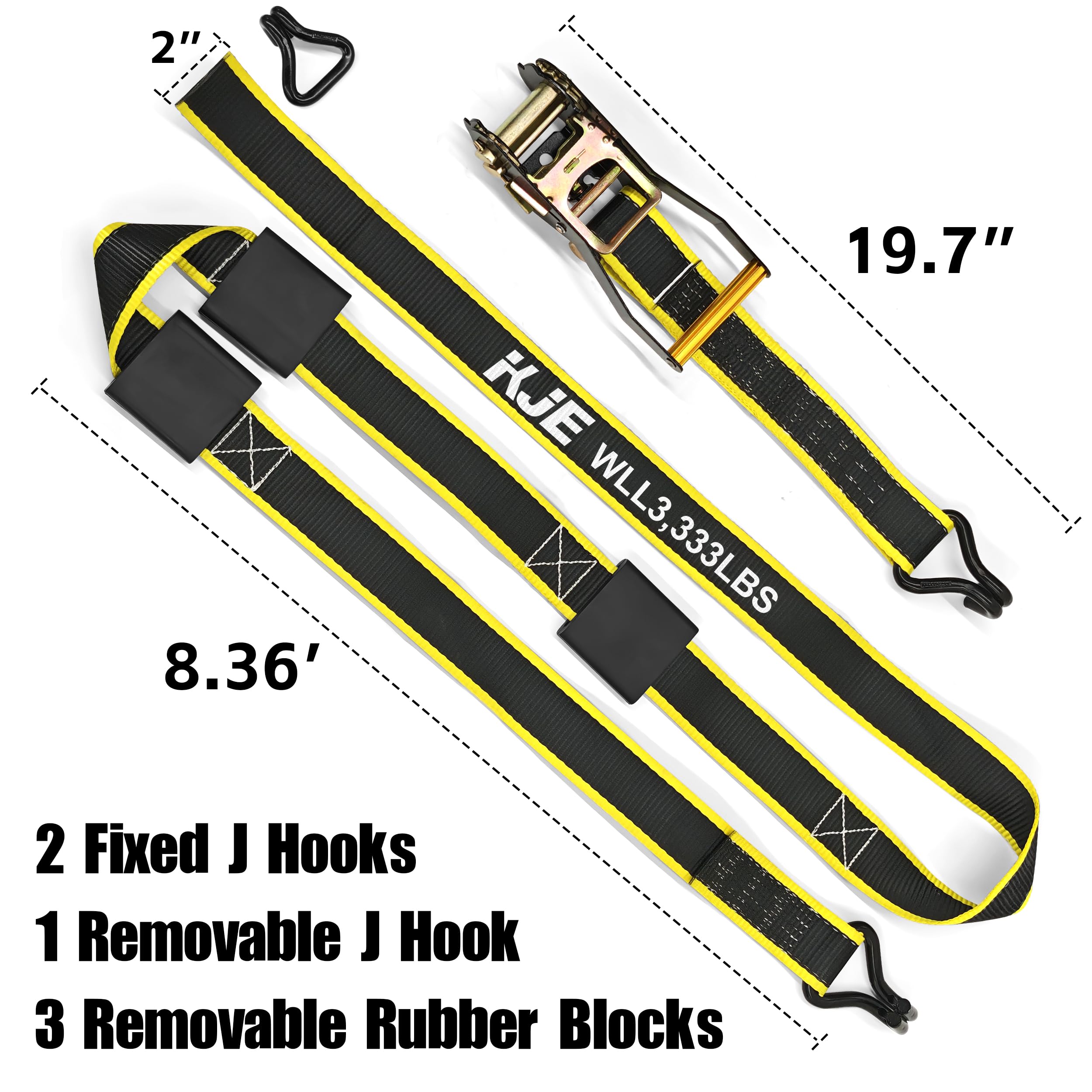 KJE storage bag with straps and hardware organized for quick access