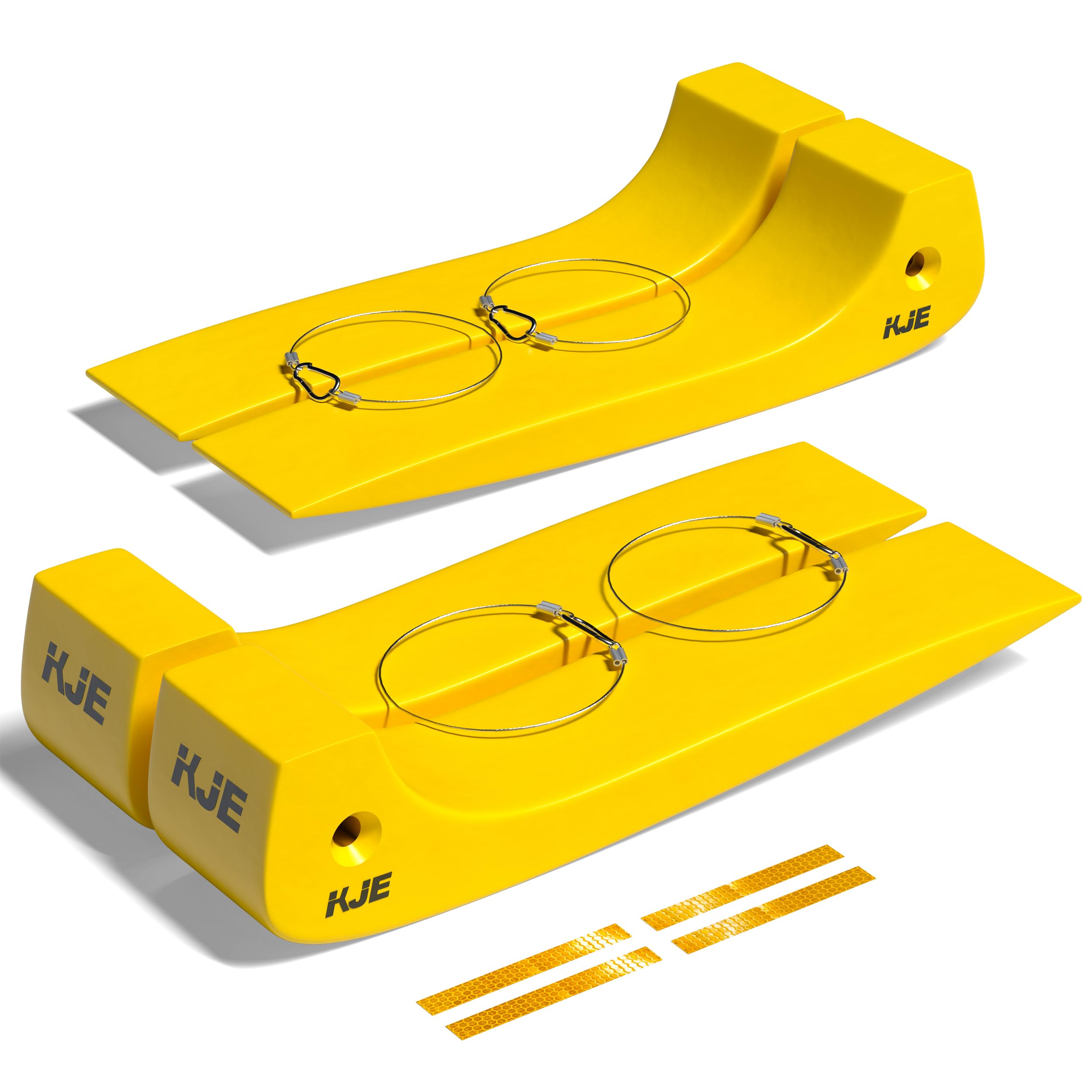 KJE tire skates front pack showing compact kit and easy storage benefit