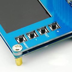 KKnoon close-up of the TFT screen displaying voltage current and capacity