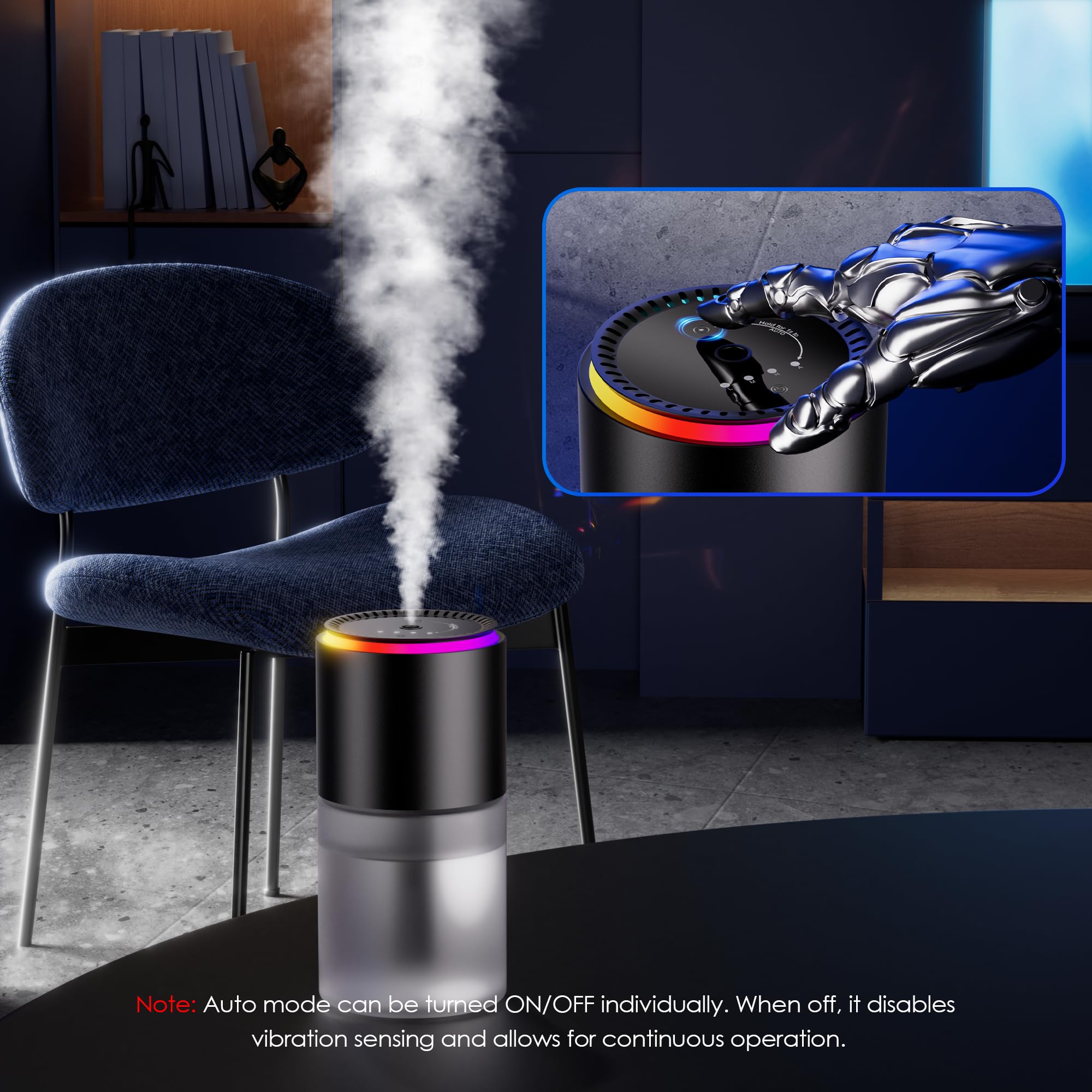 Klomsuw in-car dashboard placed to deliver steady cabin fragrance