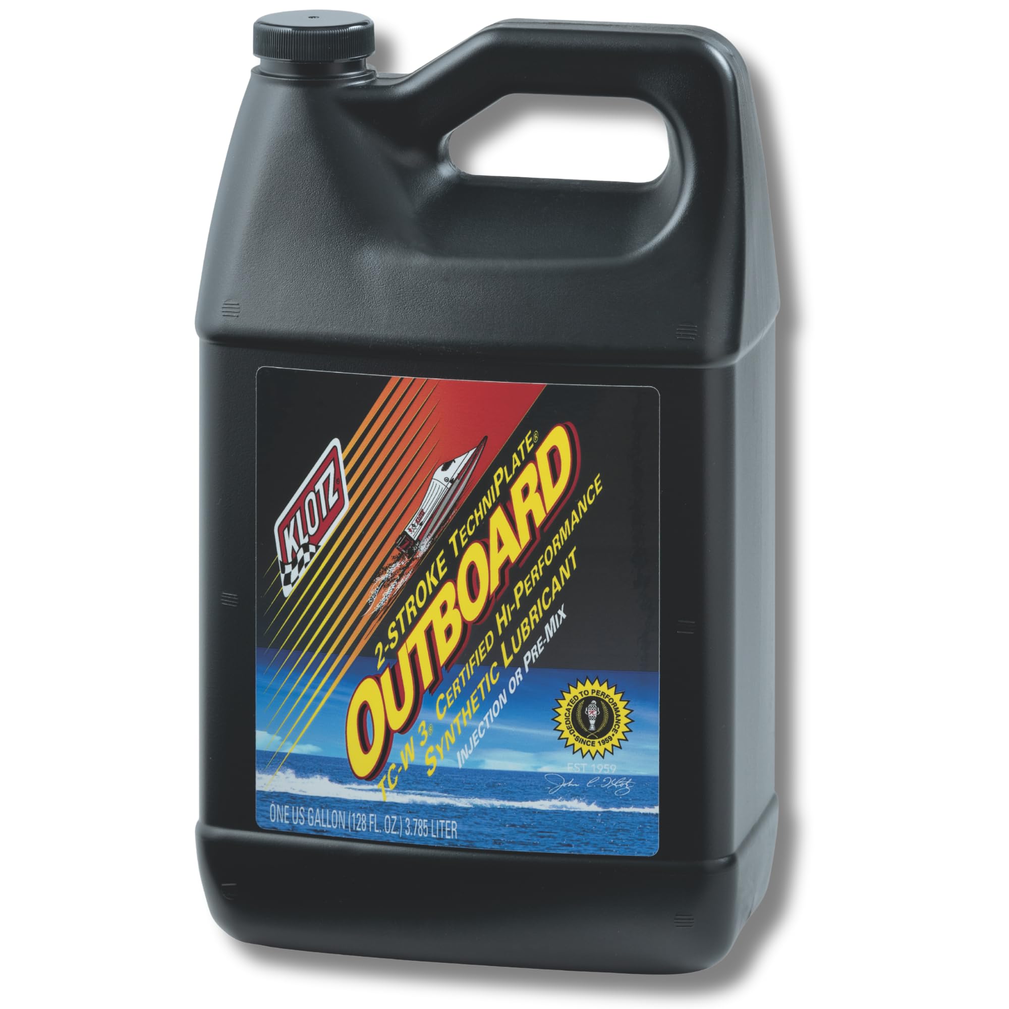 Klotz TechniPlate front label showing product benefits and gallon size