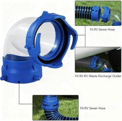 klpdst two RV-end connectors displayed for versatile-fit benefit
