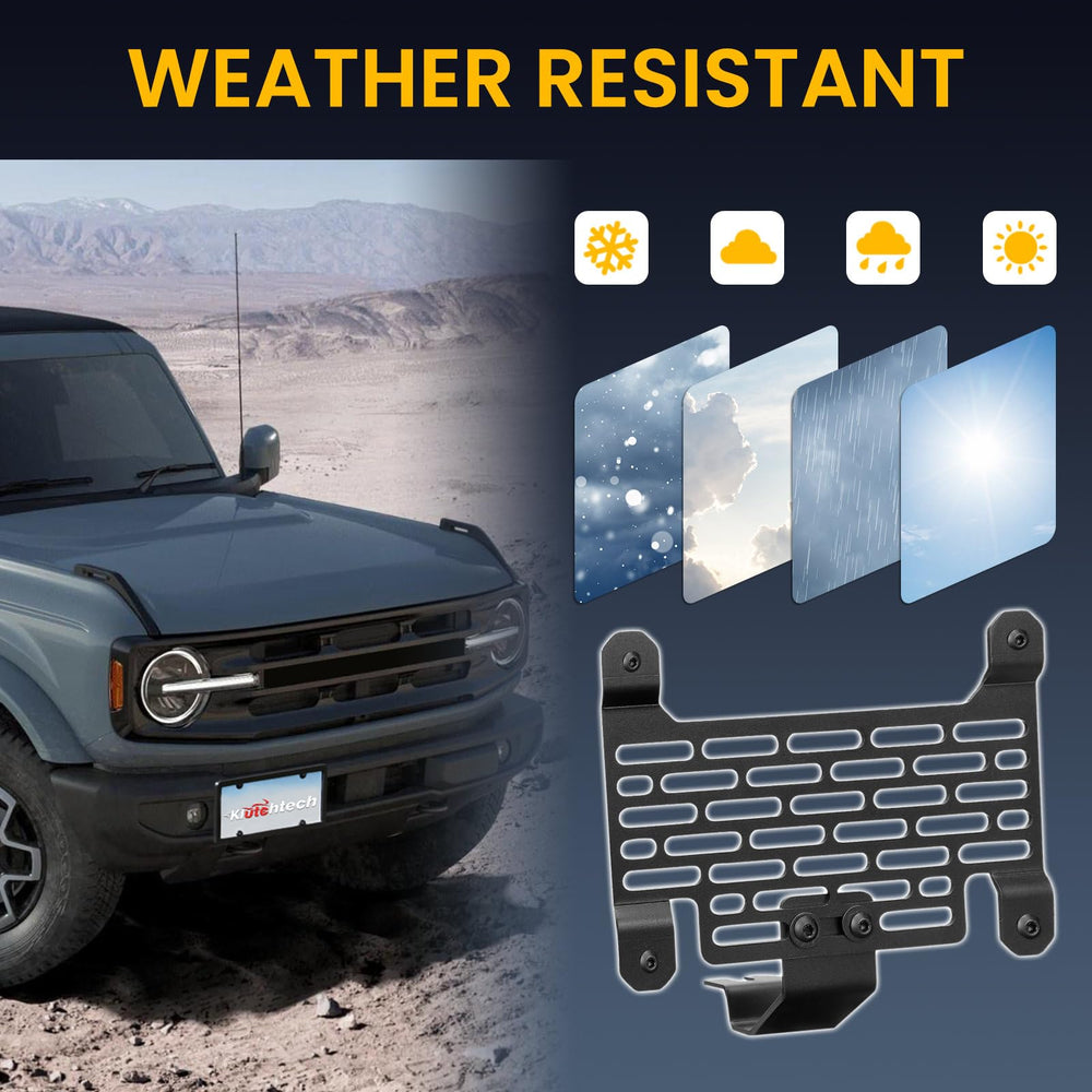 Klutchtech Bronco packaged kit with hardware and instructions for fast installation