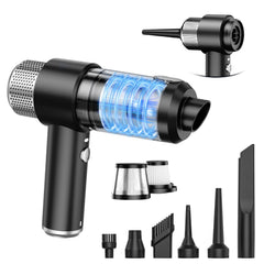 KMM front view of handheld vacuum showing compact design and easy grip benefit