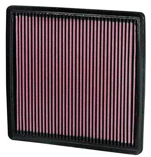 K&N installed in F150 factory airbox improving intake airflow