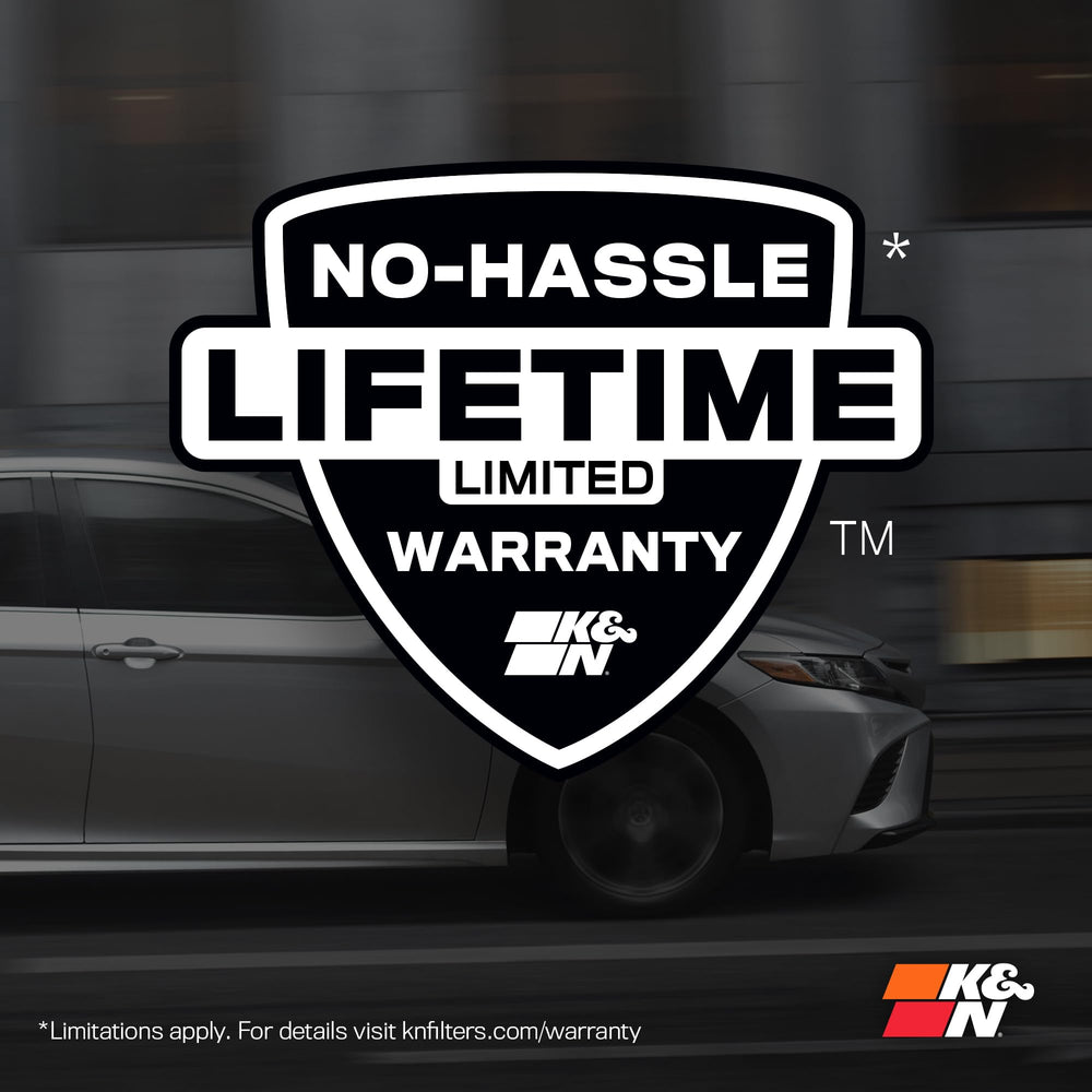 K&N packaged unit ready to install for fast upgrade benefits