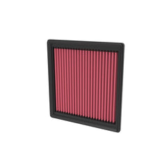 K&N pleat texture detail highlighting filtration layers benefit