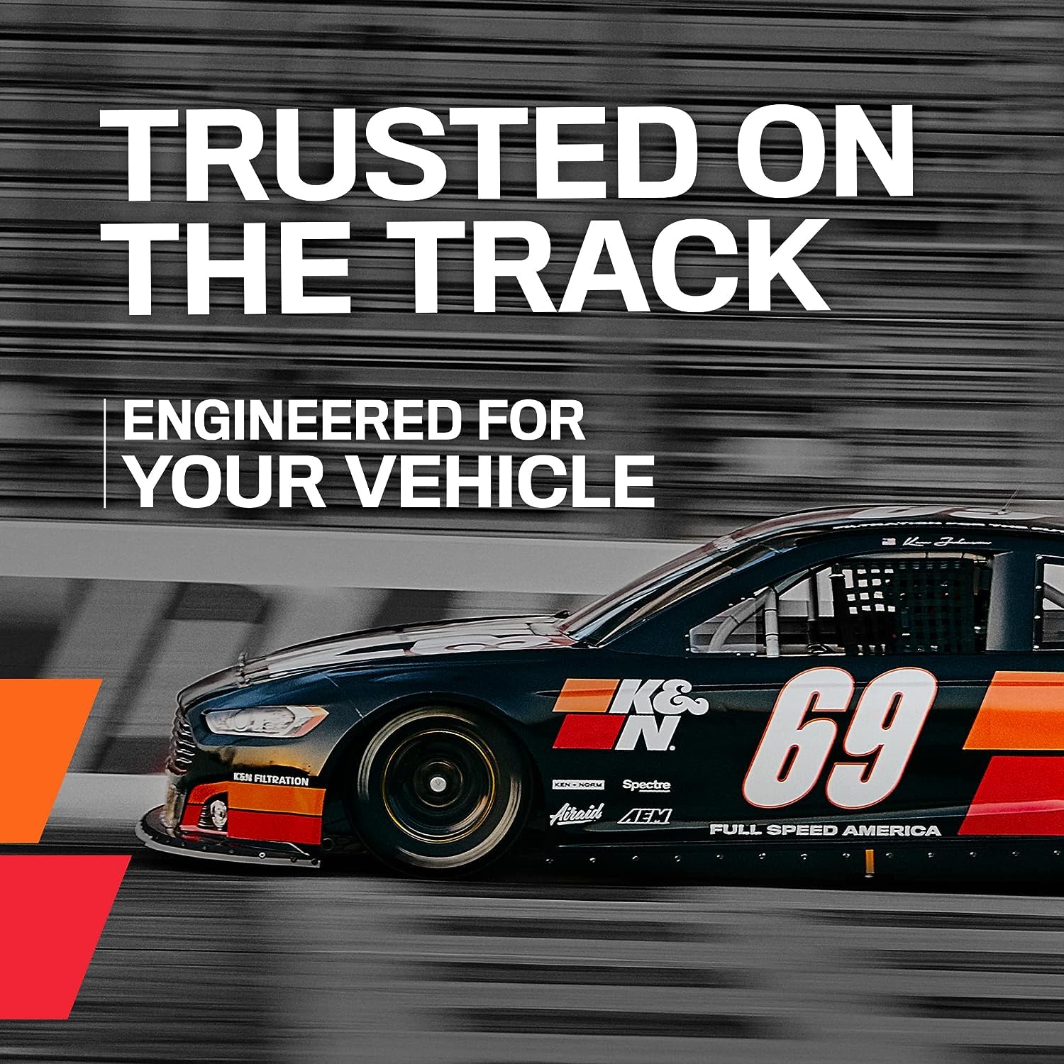 K&N next to tape measure showing dimensions for confident fitment
