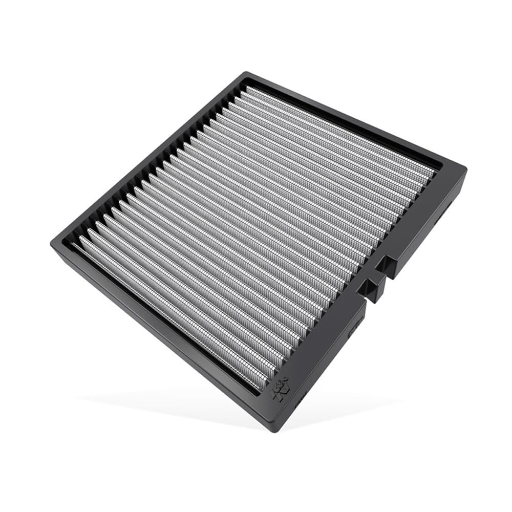 K&N VF2047 installed in vehicle cabin air box for quick maintenance