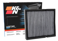 K&N VF2054 front packaging showing filter and benefits