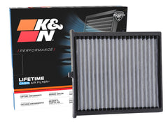 K&N VF2056 front packaging showing fitment and benefits