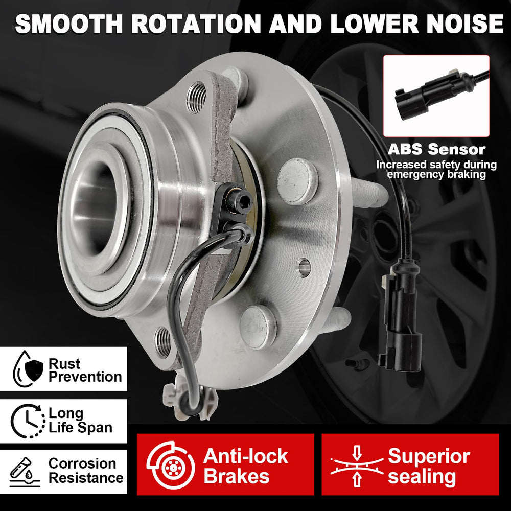 KNOLET ABS sensor and wiring detail ensuring reliable wheel-speed signals