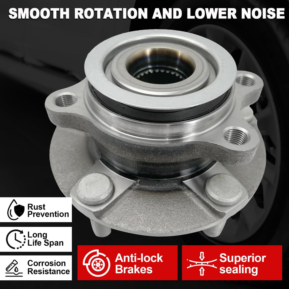 KNOLET ABS sensor and tone ring detail improving wheel speed detection