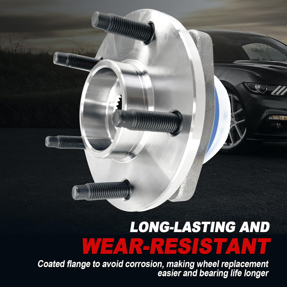 KNOLET new hub next to worn hub demonstrating improved performance and reduced noise
