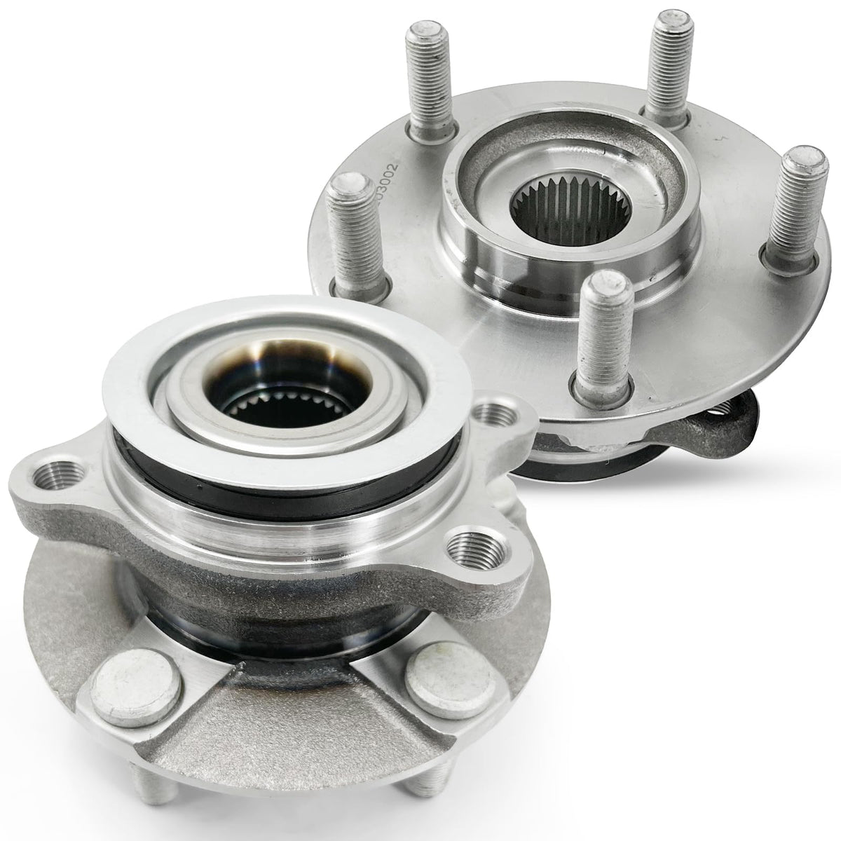 KNOLET front hub assembly showing complete unit and reliable fit