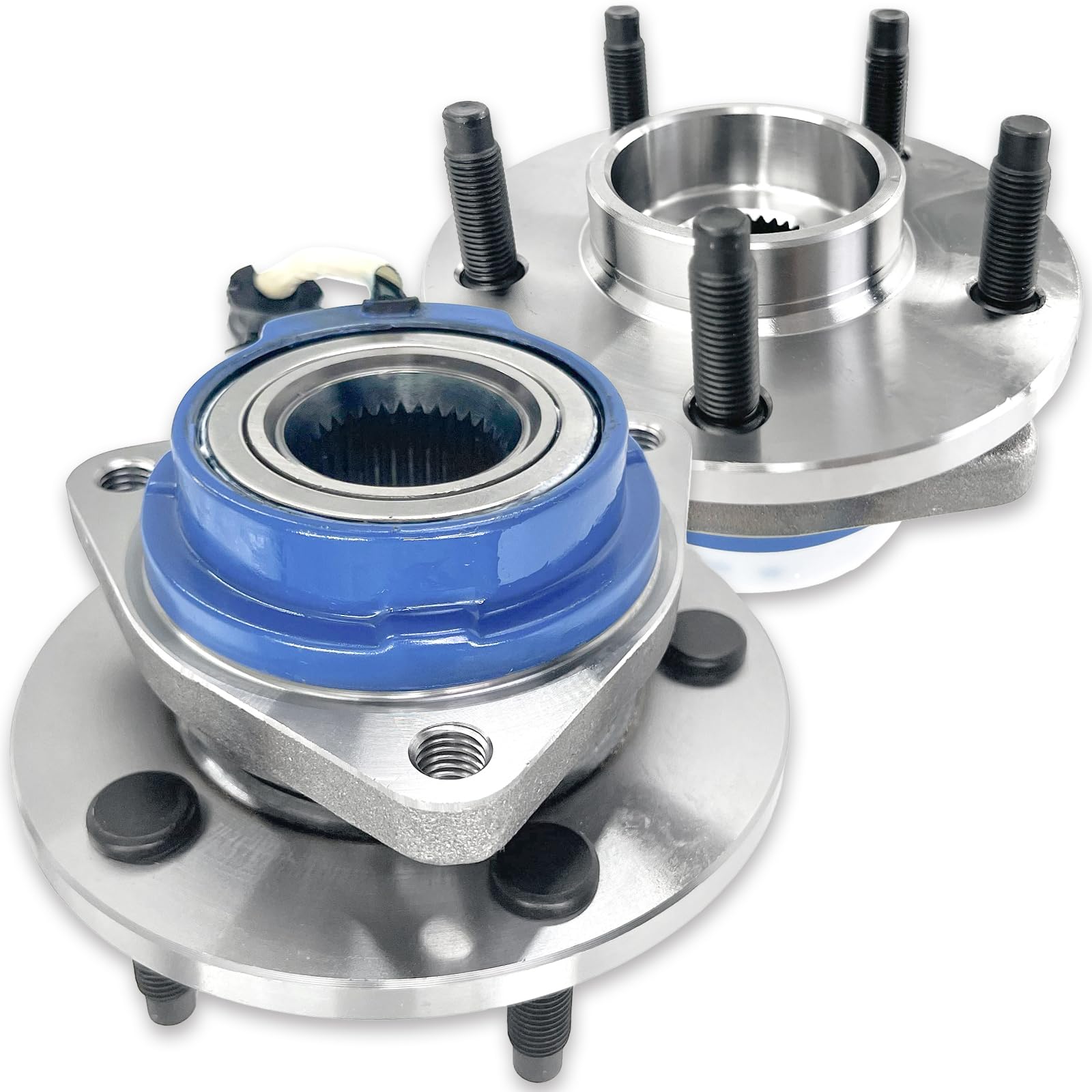 KNOLET front hub assembly front view showing robust construction and fitment benefit