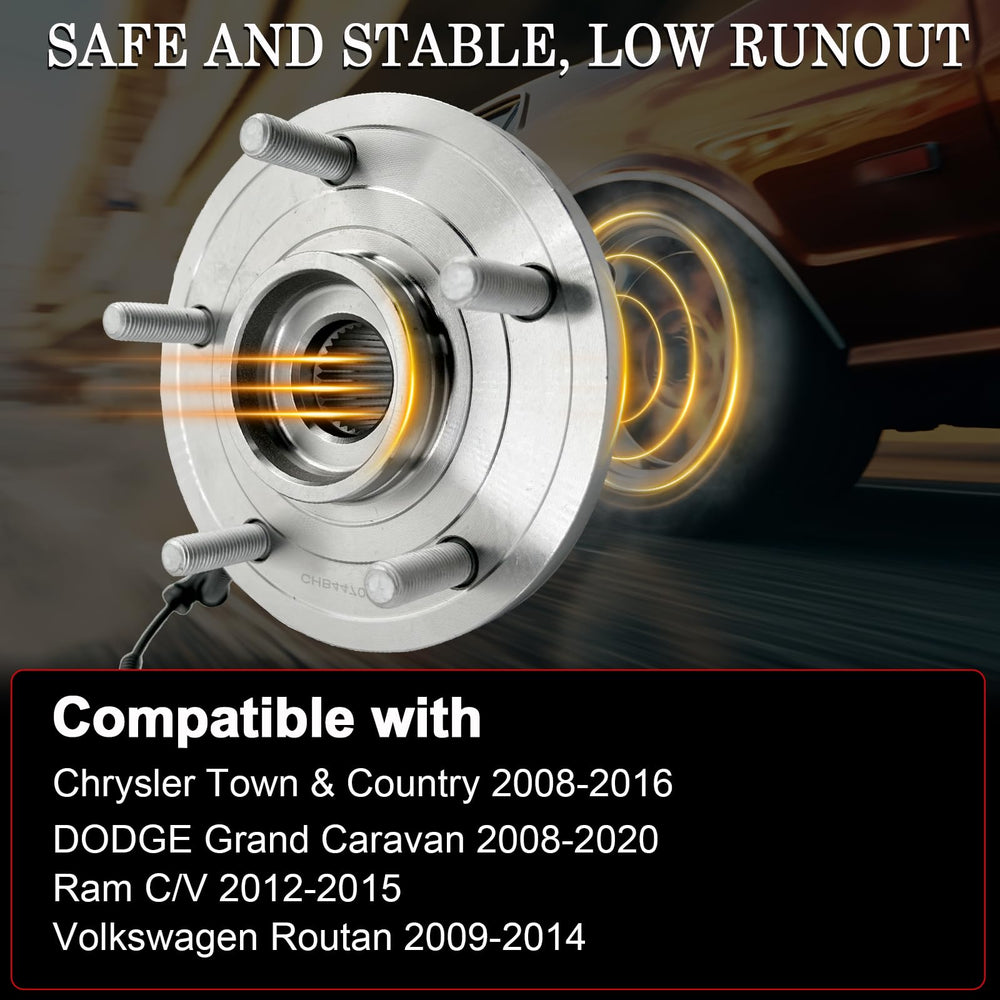KNOLET hub front face close-up showing precise machining and reliability