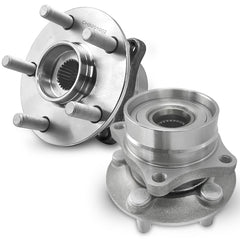 KNOLET front hub assembly front view showing precise fit and durability