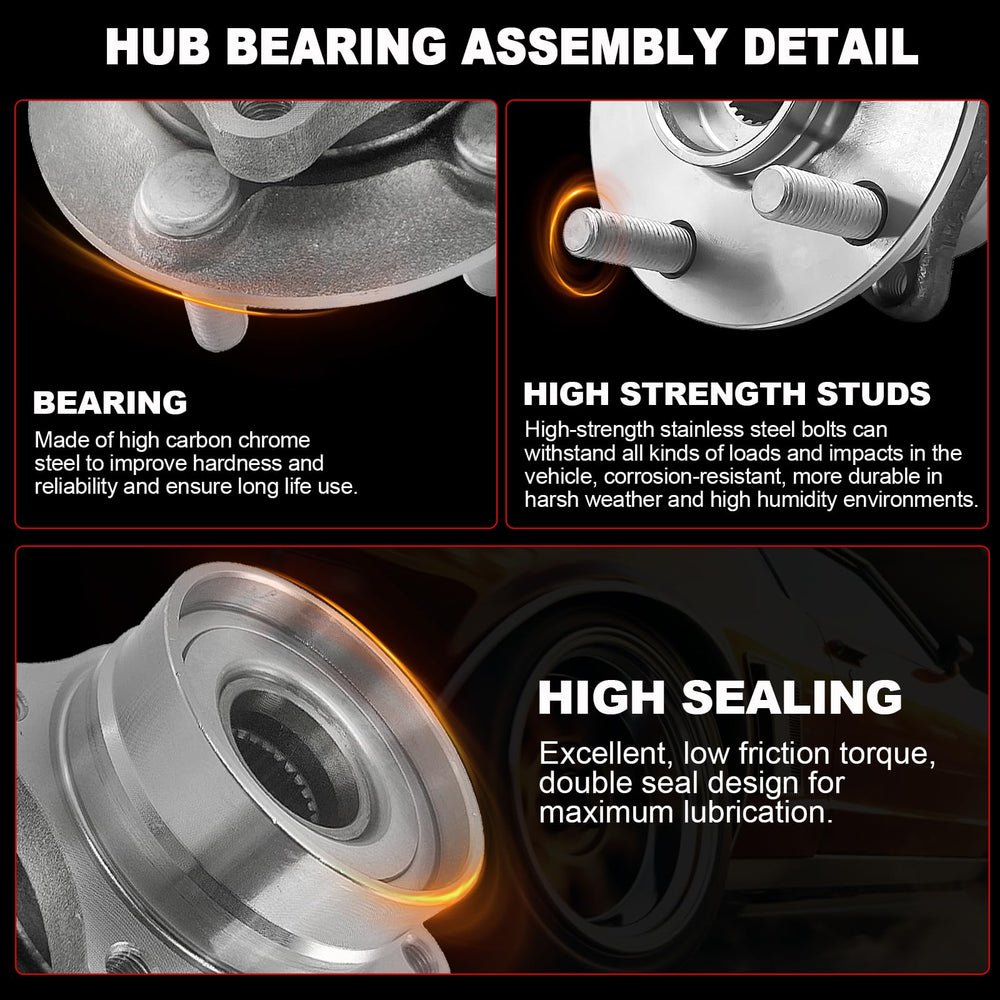 KNOLET hub mounted on spindle illustrating correct alignment and fitment