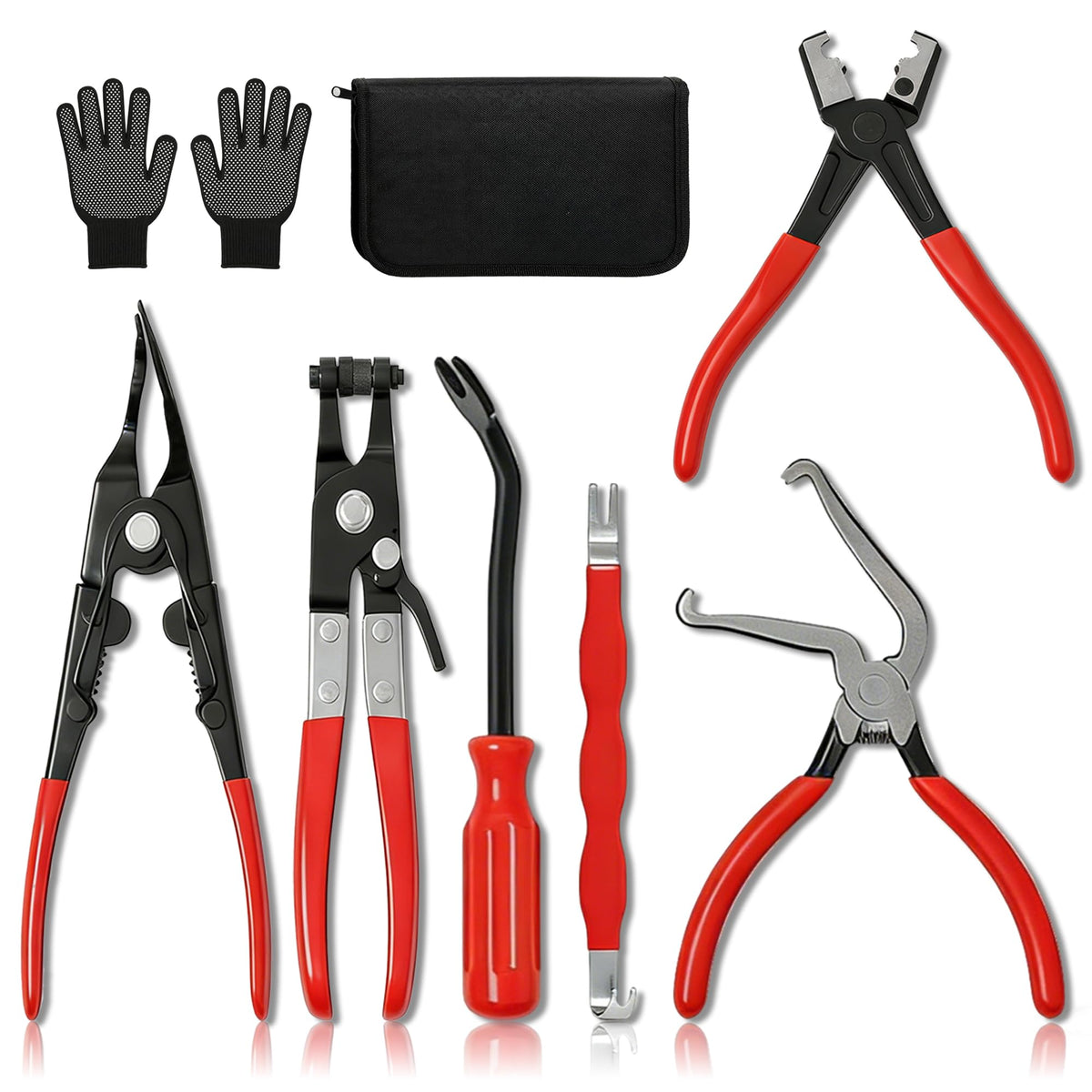 Knowearth front packaging showing complete tool kit and storage box for organized use