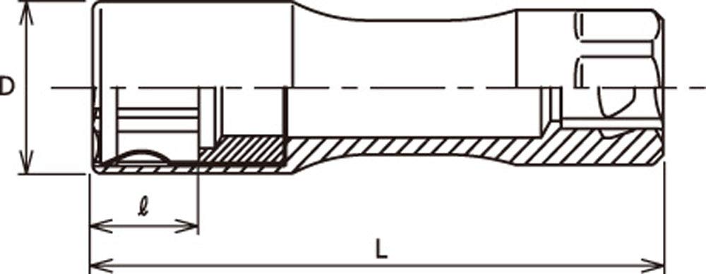 Ko-ken socket in use on engine illustrating easy plug removal benefit