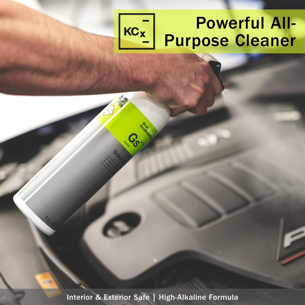 KOCHCHEMIE foam cannon application creating thick foam for efficient exterior cleaning