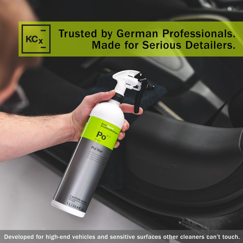 KOCHCHEMIE used in a professional detailing bay showing reliable workflow