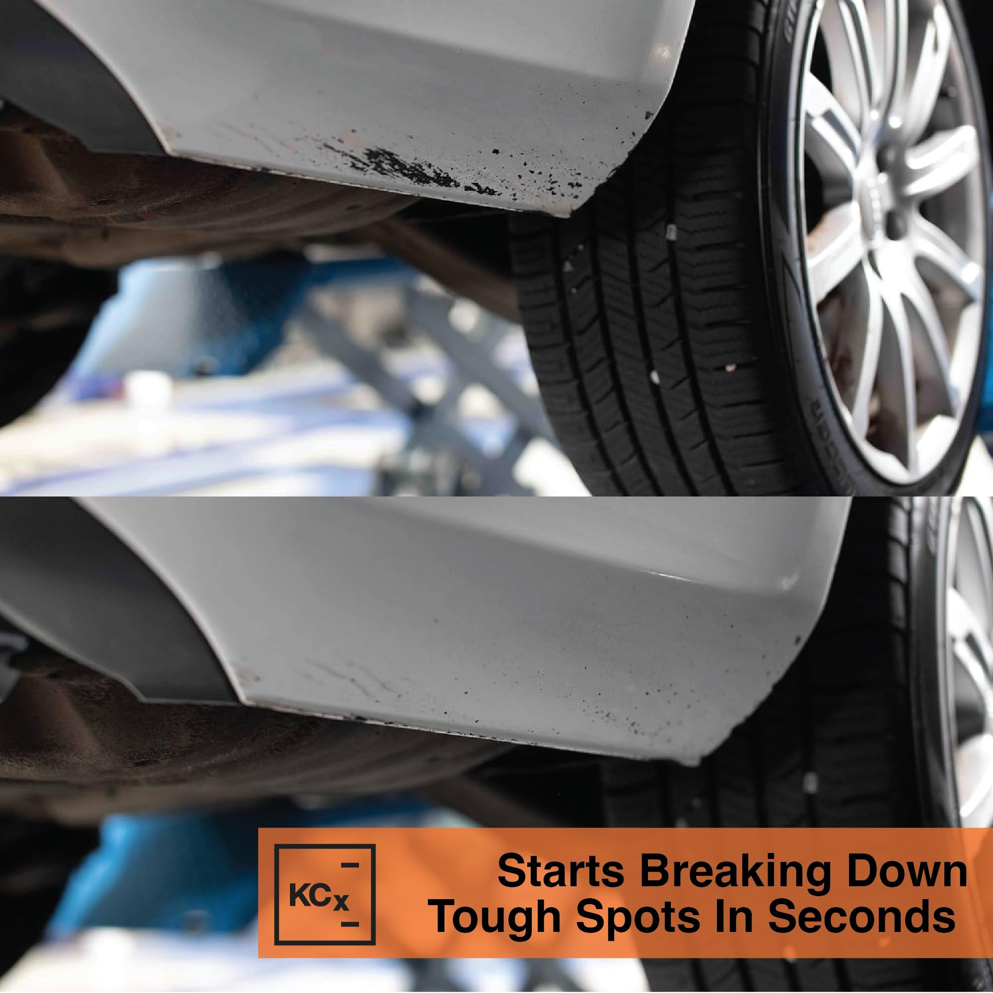 KOCHCHEMIE used on carwash brushes to dissolve sticky residues effectively