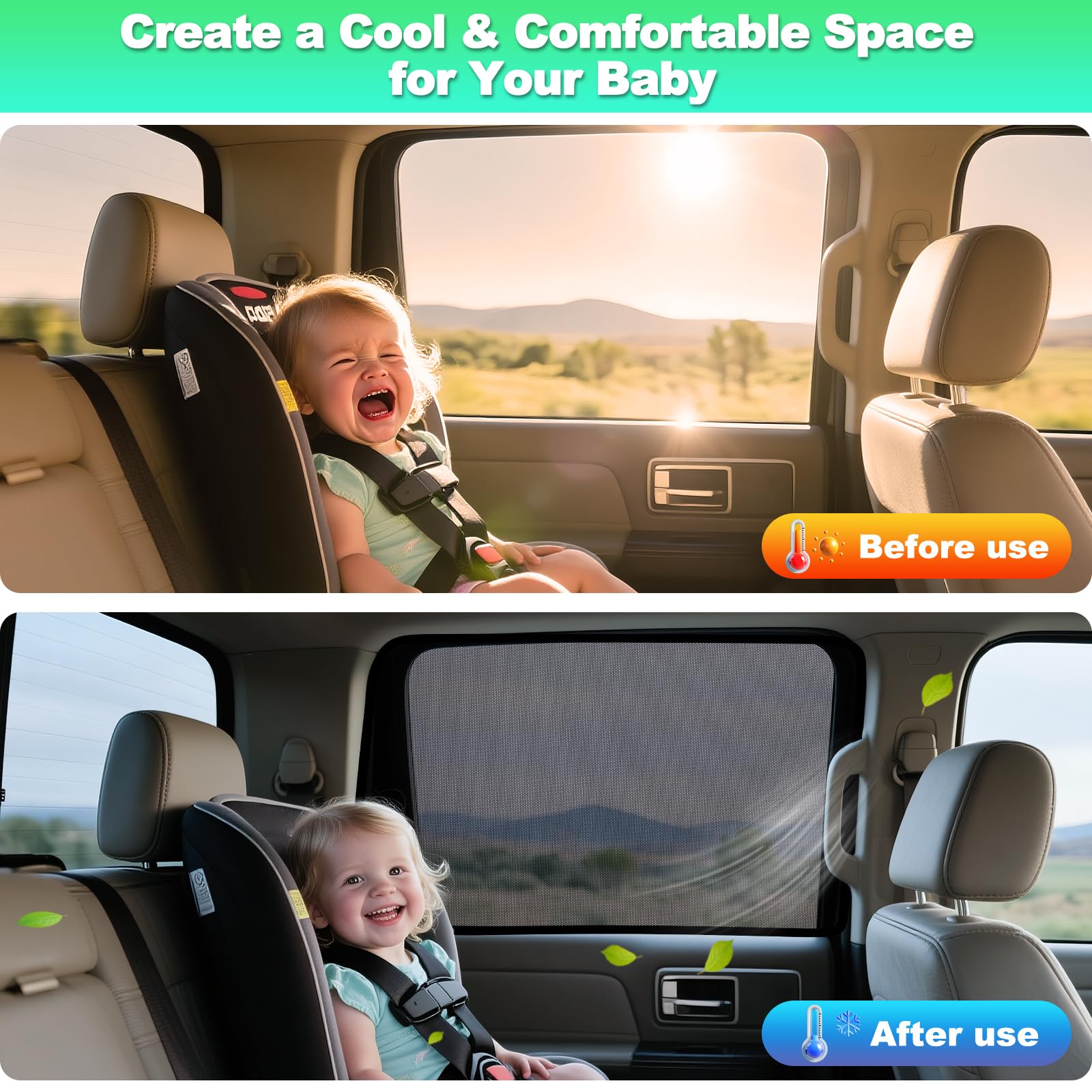 KOCZIL installed outside view showing reduced glare and improved privacy