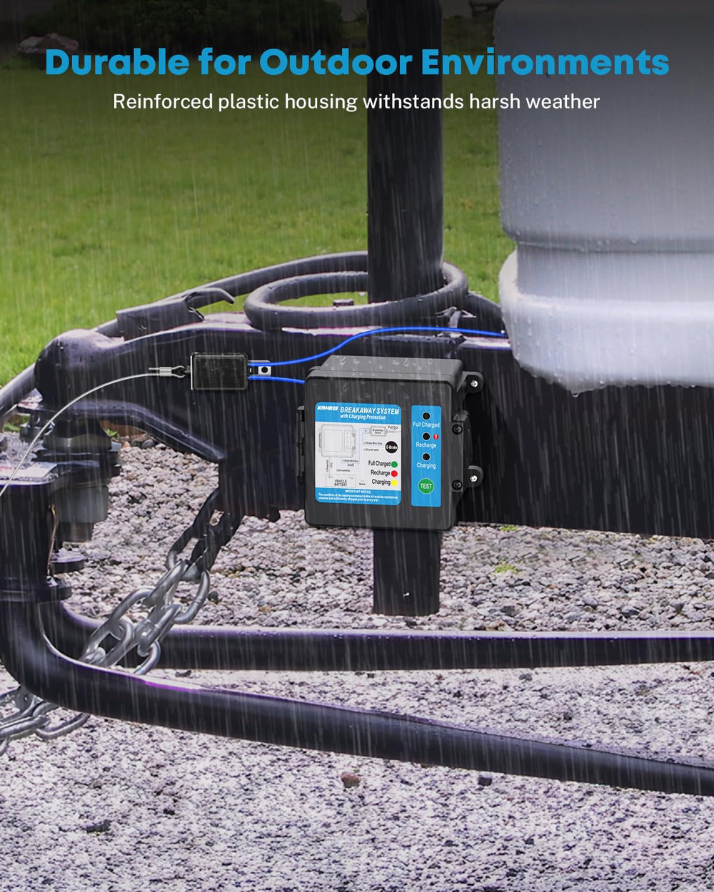 Kohree coiled and straight cables displayed for flexible attachment options