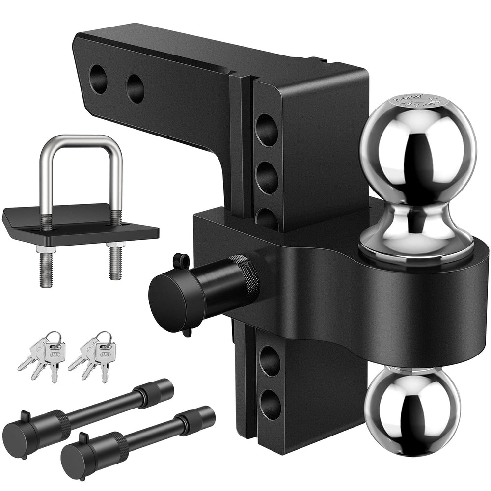 Kohree front view of full hitch showing durable design and easy installation