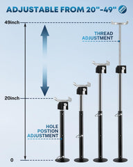 Kohree jacks installed under a fifth wheel slide-out reducing sway and protecting seals
