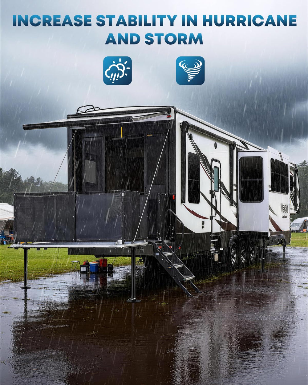 Kohree steel welds and powder finish for long-lasting weather resistance