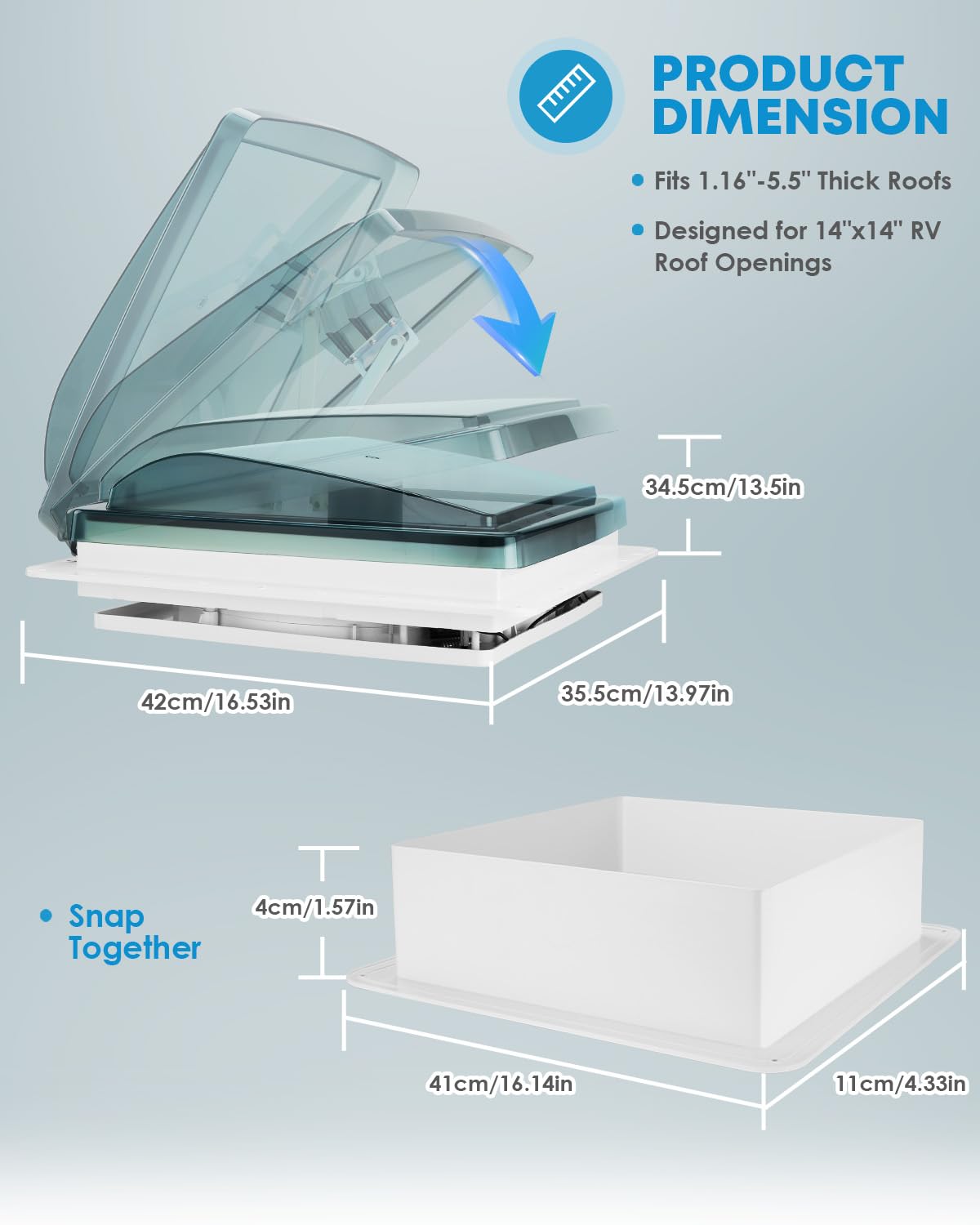 Kohree removable mosquito screen displayed for insect prevention and cleaner air