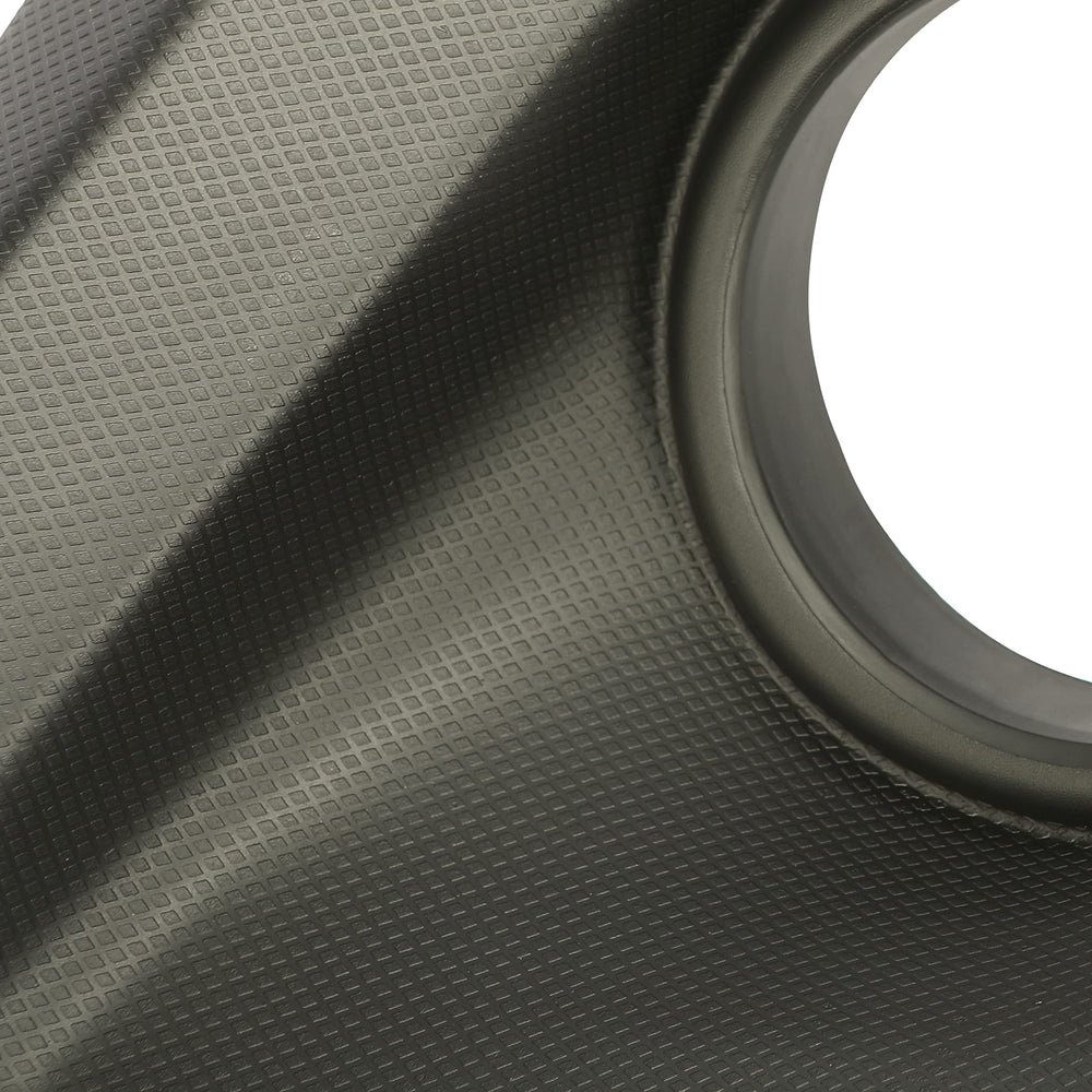 Kojem bezel on a Crosstrek in driveway showing real-world fit and cosmetic restore benefit