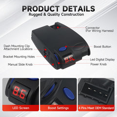 Kolasina slider control detail for immediate braking adjustment benefit