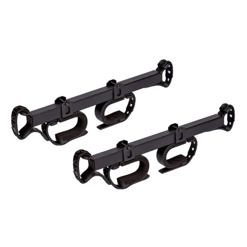 Kolpin overhead rack front view showing secure dual-gun storage and easy access