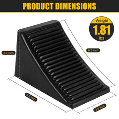 Komokeru close-up of triangular profile illustrating solid rubber strength and tire support
