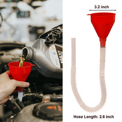 KongNai flexible hose funnel transferring fluid into hard-to-reach areas